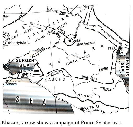 Image from entry Khazars in the Internet Encyclopedia of Ukraine